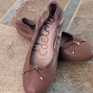 Sam Edelman Women's Felicia Saddle Leather Ballet Flats Sz 8.